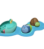 Fish Pond: Bubba, Skeeter and Cruiser, Climber